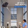 Madrigal 72" Extendable Ostrich Feather Duster for Cleaning with 2