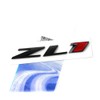 1pc OEM Black ZL1 Emblem Badge Letter Rear Side Zl1