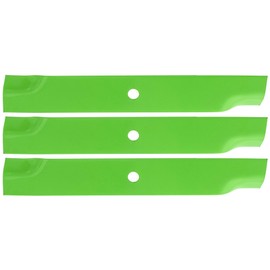 8TEN LawnRAZOR Mower Blade Set for John Deere Lesco 50 inch Deck 285 316 317 318 322 AM39966 M86209 050581 (Low-Lift)