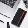 Colorblock Invisible Magnetic PU Leather Flip Case Compatible with IIIF150