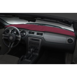 Coverking Custom Fit Dashboard Cover for Select Subaru Impreza Models - Poly Carpet (Red)