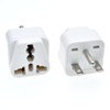 Tekit White NEMA 6-15P Universal Plug Adapter 110-250V 15A,Universal World