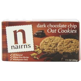 Nairns Oat Cookies Dark Chocolate Chip 7.1oz (200g) Case of 6
