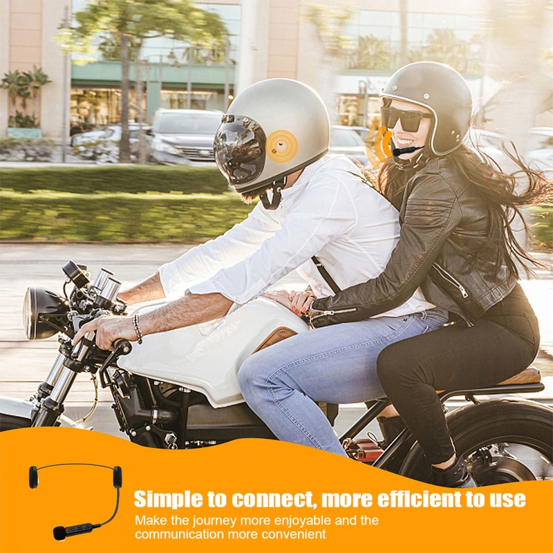 Motorcycle Helmet BT Headset Hands-free Speaker Motorcycle Headset with Song