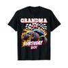 Grandma of the Birthday Boy Monster Truck Birthday Party T-Shirt
