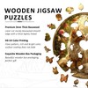 AEEKDOOK Wooden Puzzles for Adults - 200 Pieces Couple Cat