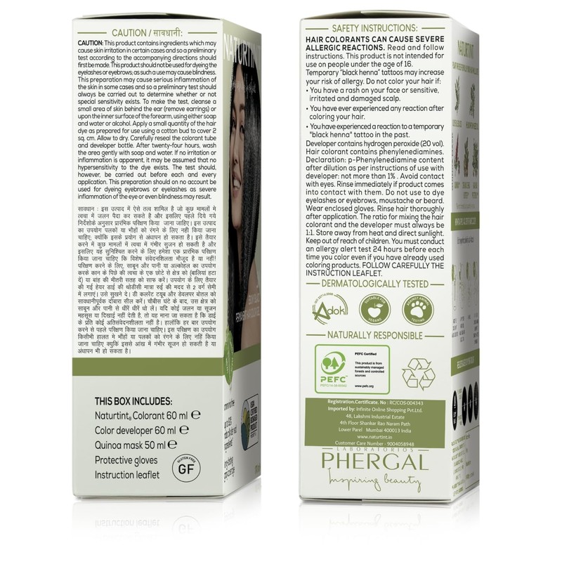 Hair Dye Dark Chestnut Brown (135ml) - ( x 5