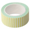 Yunineem AJUN-115 Craft Cloth Tape, Stripe Y, 0.6 inch (15
