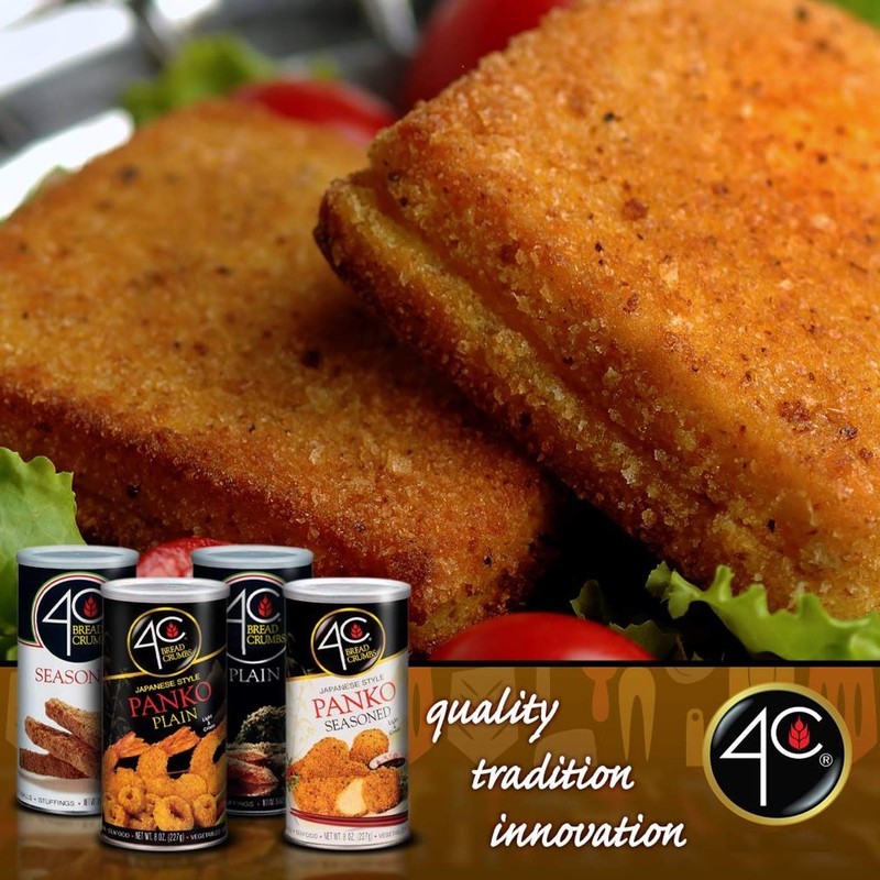 4C Salt Free Bread Crumbs, Seasoned, Premium Regular & Gluten