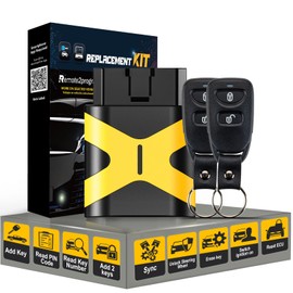 Remote2program Car Key DIY Programming for No Working Remote and Keyless Entry Remote Control Replacement for 2005-2009 Hyundai Tucson with FCC: OSLOKA-320T (3 BUTTON/OSLOKA-320T)