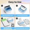 iDPRT Sticker Printer, Portable Thermal Printers Bluetooth Inkless Printer with