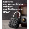 Xcase Locks: Set of 2 Metal Padlocks, Combination Code, App,