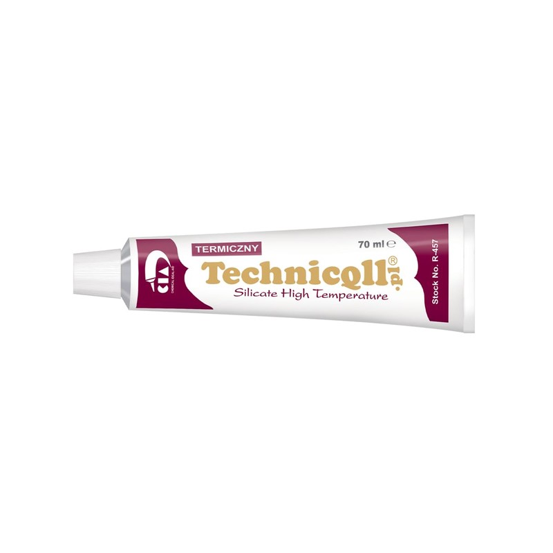 Technicqll High Temperature 1200'C Adhesive Glue for Exhaust Fireplace Ovens