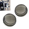2 pcs Smoked Turn Signal Light Lens Covers Turn Signals