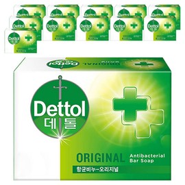 Dettol Antibacterial Soap Original, 100g, 12 pieces / 데톨 항균 비누 오리지널, 100g, 12개입