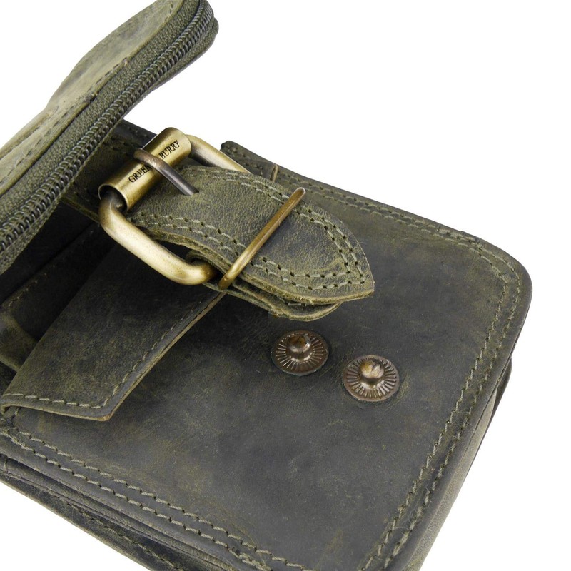 Greenburry Women's Vintage Bag, khaki, money belt