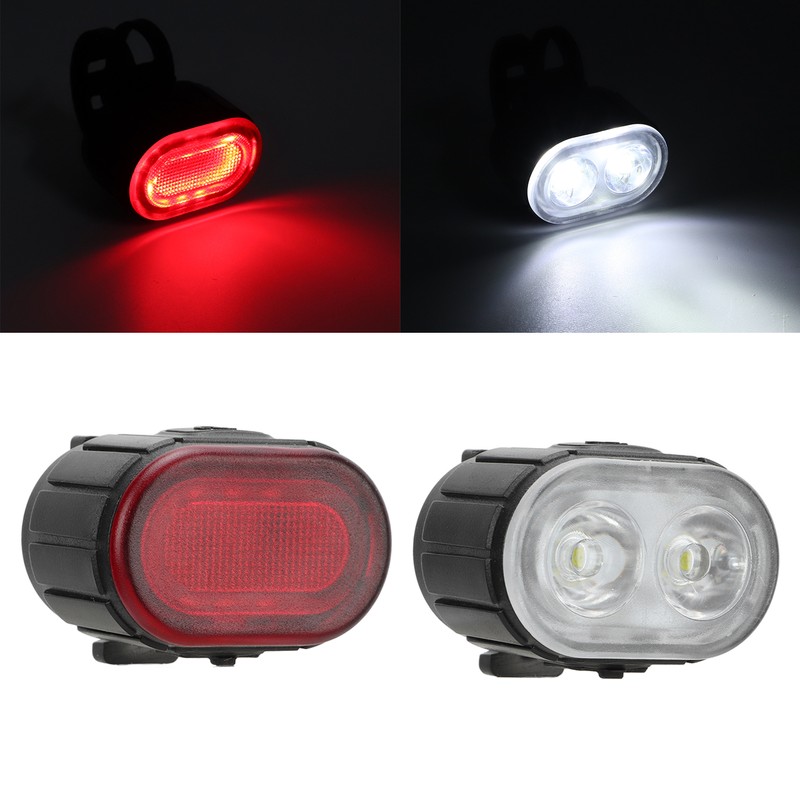 Bike Light Front and Back USB Rechargeable Bicycle Headlight Tail