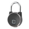 Smart Fingerprint Padlock Compact USB Charging Keyless Padlock for Home