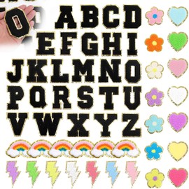 YINGDIHUT Parches para Ropa, Parches de Tela Autoadhesivos, para Ropa Chaquetas de Tela Bricolaje Teléfono Móvil (60)