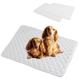 Keoferlo Reusable Puppy Pads Waterproof Washable Puppy Pad 20 x 28-inch Large Dog Puppy Whelping Pet Pee Ded Pad (2 Pack)