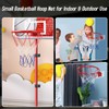 8 Pcs Mini Basketball Nets Replacement for 8"-10.25" Basketball Rims