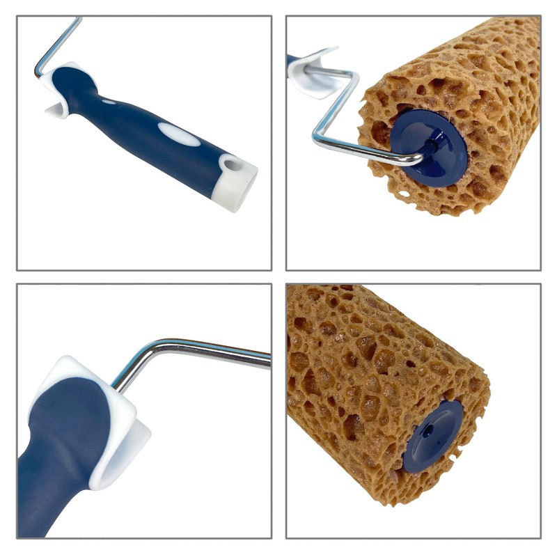 Hanroy Sponge Paint Roller Small 7" for Texture Painting Decorators