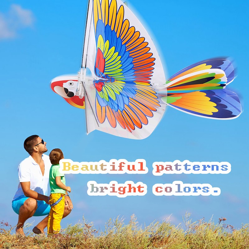 Flying RC Birds Eagle Parrot Kids Children Remote Control Bird