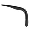 Front Bumper Wind Knife Fin Car Gloss Black Fog Light