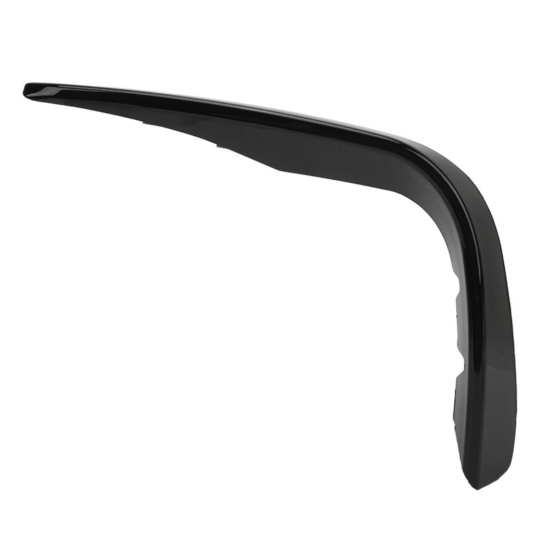 Front Bumper Wind Knife Fin Car Gloss Black Fog Light