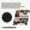Brake Master Cylinder Fuel Filler Fluid Reservoir Cap Compatible with