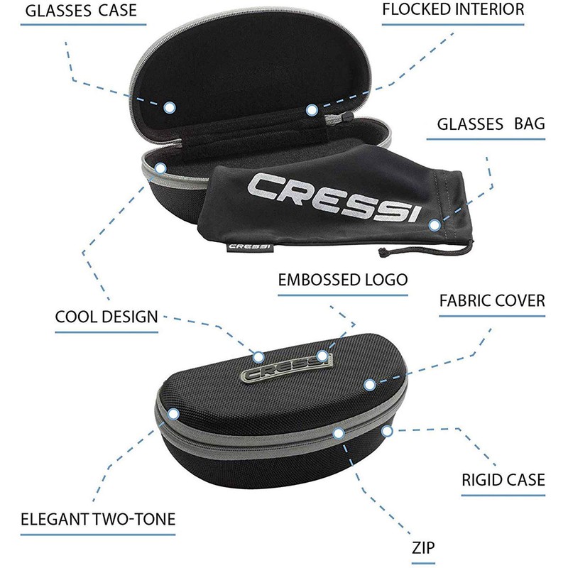 Cressi Bahia Floating or Flex - Unisex Adult Sunglasses -