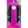 Pack de Máscaras de Pestañas Essence Crazy Volume Negras, Resistentes