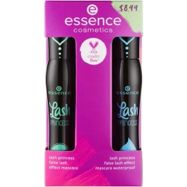 Pack de Máscaras de Pestañas Essence Crazy Volume Negras, Resistentes al Agua