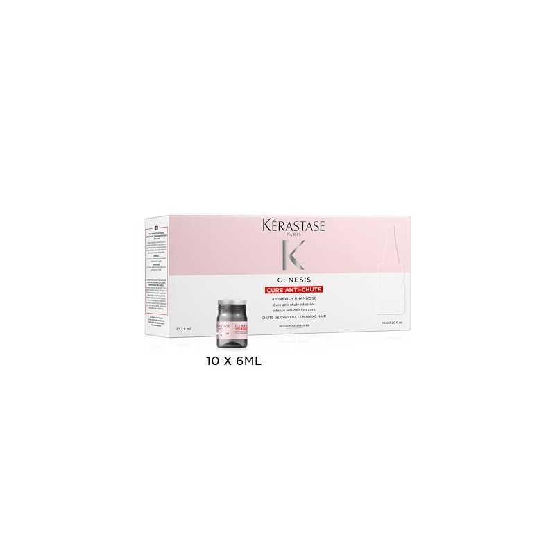 Tratamiento Kérastase Genesis Anti Caída 10 Uds de 6ml