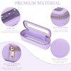 LOFOWN Bolsa de maquillaje transparente pequeña bolsa de cosméticos y