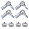 Anhoer 4Pcs M8 Angle Ball Joint M8*1.25 Ball Head Joint