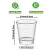 Ackers Shot Glasses Etching Scale Measuring Cup 2PACK Espresso Shot