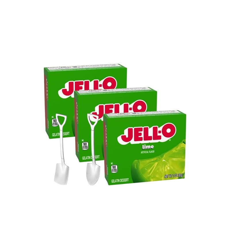 Jell-O Gelatin Dessert Mix - 3 oz Boxes (Pack of