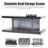 cxiiuui Display Case 1/64 Scale Diecast Parking Garage Moldel 1-Tires