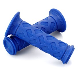 Daytona ProGrip 98125 Motorcycle Grip Handle Diameter φ0.9 inches (22.2 mm) For Moped 4.5 inches (115 mm) Standard Rubber End Non-Penetrating 789 Type Blue