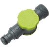 Rehau Julius 2 Flow Regulator, Grey/Green, 13 mm, 1/2 Inch