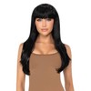 Leg Avenue Bangin' Long Straight Wig, Black