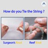 Pack of 3 (20mx0.5mm) Clear Elastic for Bracelet Making Strong