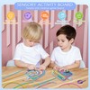 Silicone Sensory Activity Board, Double-Side Fidget Toy for Anxiety, Stress,