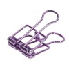 80 Pcs Binder Clips 19mm Powerful Clamping Force Durable Metal