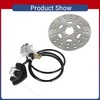 Thomletha Rear Hydraulic Brake 1.55m Cylinder Caliper Replacement for Go-kart