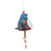 Resin Bird Wind Chime Resin Wood Hand Painted Delightful Melody