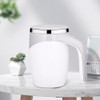 Qcwwy Self-Stirring Coffee Cup, USB Charging, Washable, Self-Stirring Cup for