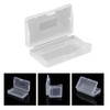 Glomora 10pcs Cartridge Case,Clear Protective Game Cartridge Case Storage Box