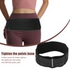 Hip Brace Size Adjustable Breathable Comfortable Reflective Strip Sacroiliac Brace